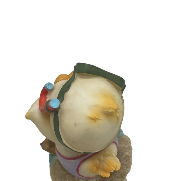 18 Daniel Brand Scuba Snorkel Baby Duckling Vintage Hand Painted Porcelain RARE - Picture 8 of 12